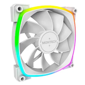Montech вентилатор RX120 PWM, REVERSE Fan, 120mm, ARGB, White
