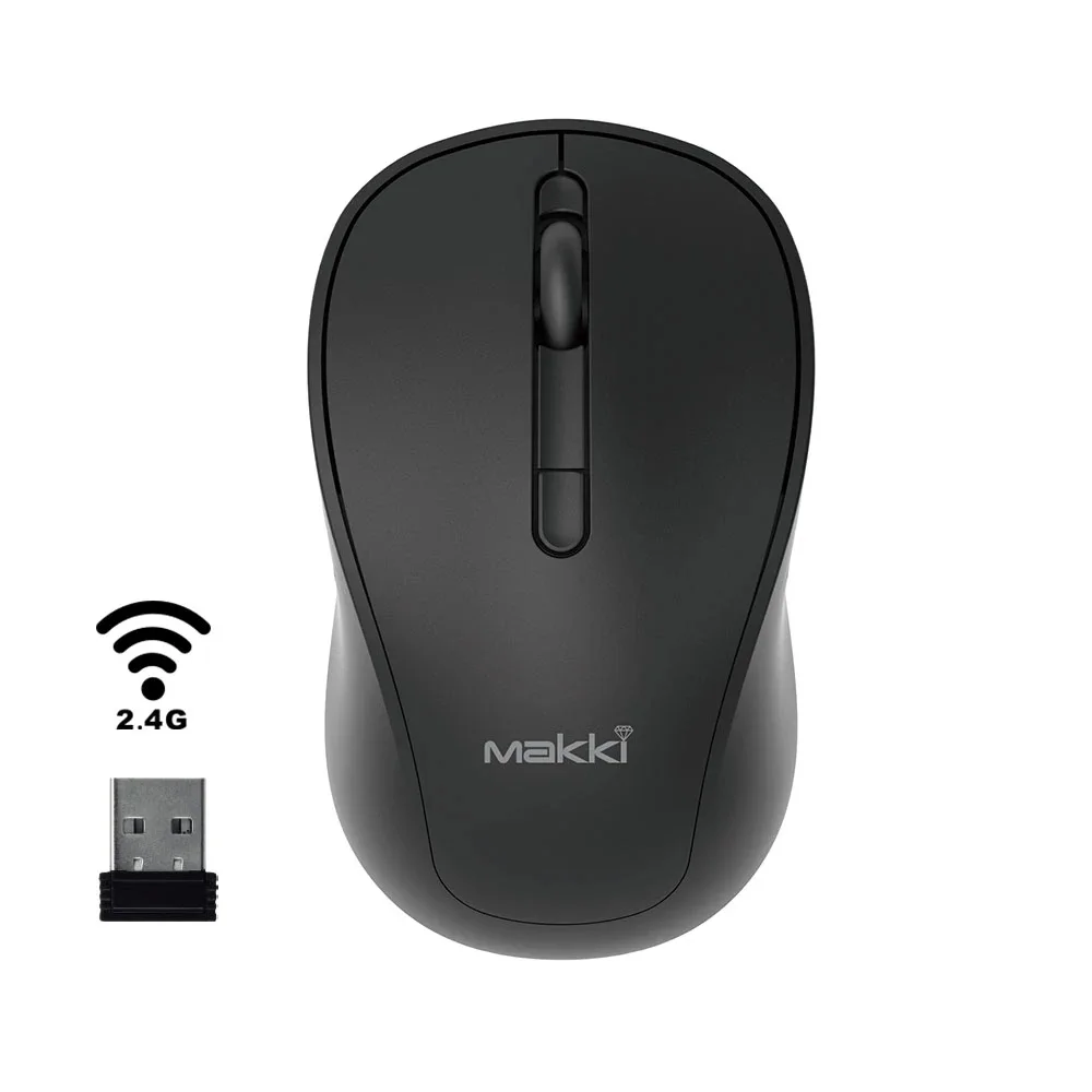 Makki безжична мишка Wireless Mouse MAKKI-MSX-2408 - Silent, 1600dpi, 2.4G