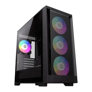 Gamemax кутия Case mATX - DEFENDER MB - Addressable RGB