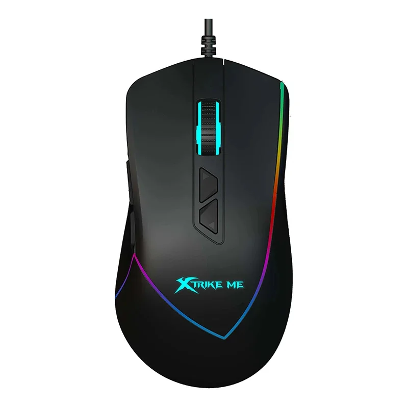 Xtrike ME Геймърска мишка Gaming Mouse GM-320 Black -12800dpi, RGB