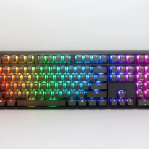 Ducky професионална геймърска механична клавиатура Professional Gaming Mechanical Keyboard One 3 Aura Black - Cherry MX RGB Brown Switches [Tactile]