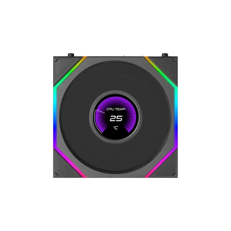 Lian Li вентилатор Fan 120mm - UNI FAN TL LCD FLEX - Black, Reverse
