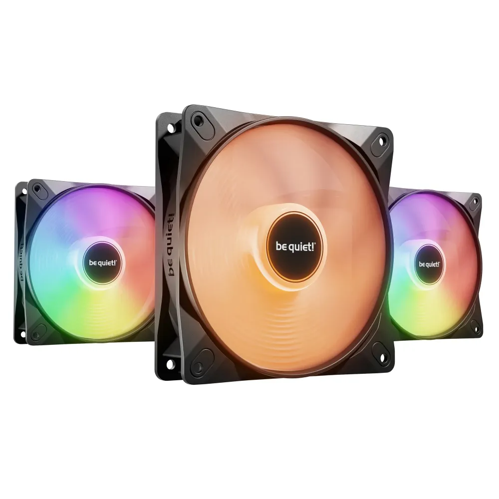 be quiet! комплект вентилатори Fan Pack 3-in-1 3 x 120mm - LIGHT WINGS LX 120mm PWM high-speed Triple-Pack be quiet! комплект вентилатори Fan Pack 3-in-1 3 x 120mm - LIGHT WINGS LX 120mm PWM high-speed Triple-Pack