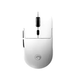 Marvo безжична геймърска мишка Wireless Gaming Mouse Niro 50 G912W White - Bluetooth 5.3, 2.4G, 12000dpi Marvo безжична геймърска мишка Wireless Gaming Mouse Niro 50 G912W White - Bluetooth 5.3, 2.4G, 12000dpi