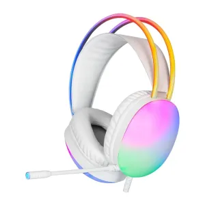 Xtrike ME геймърски слушалки Gaming Headphones GH-511 - 50mm, RGB, White
