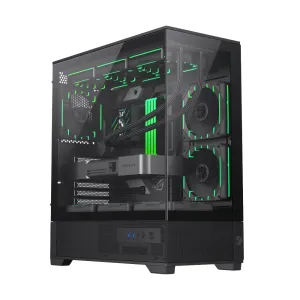 Gamemax кутия Case EATX - Vista 2 AB - 3 x 120 mm Addressable RGB
