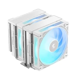 DeepCool охладител CPU Cooler AG620 G2 WH ARGB - Dual-Tower - LGA1851/AM5 DeepCool охладител CPU Cooler AG620 G2 WH ARGB - Dual-Tower - LGA1851/AM5