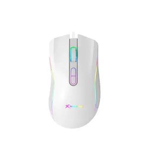 Xtrike ME Геймърска мишка Gaming Mouse GM-314 White - 7200dpi, RGB