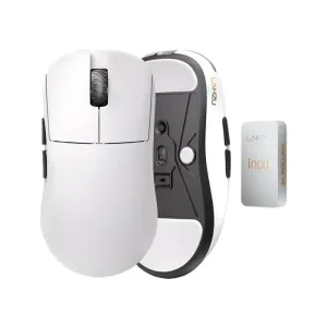 Lamzu професионална геймърска мишка INCA 8K - Wireless Gaming Mouse - White
