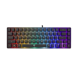 White Shark геймърска клавиатура Gaming Keyboard RONIN - Blue Switches (English US), Black
