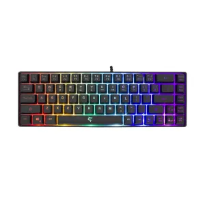 White Shark геймърска клавиатура Gaming Keyboard RONIN - Blue Switches (English US), Black White Shark геймърска клавиатура Gaming Keyboard RONIN - Blue Switches (English US), Black
