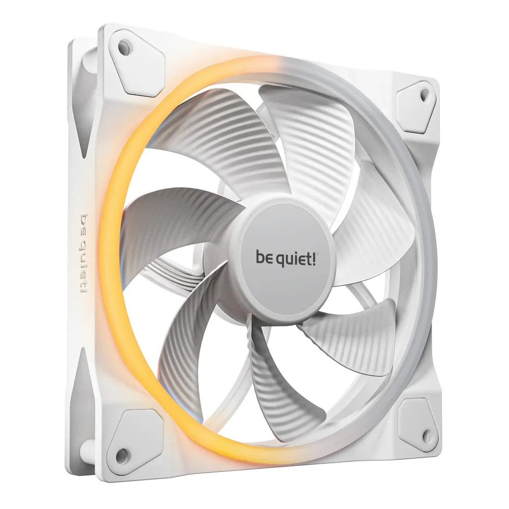 be quiet! вентилатор Fan 140mm - LIGHT WINGS 140mm PWM Reverse White