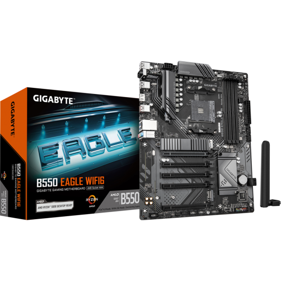 Дънна платка GIGABYTE B550 EAGLE WIFI 6 AM4