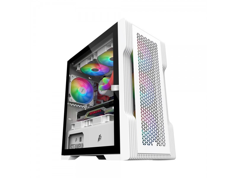 1stPlayer кутия Case mATX - TRILOBITE T3 Mesh White
