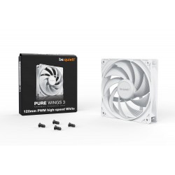 be quiet! вентилатор Fan 120mm - Pure Wings 3 120mm PWM high-speed White be quiet! вентилатор Fan 120mm - Pure Wings 3 120mm PWM high-speed White