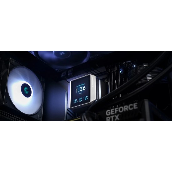 DeepCool водно охлаждане Water Cooling MYSTIQUE 360 - LCD Screen, A-RGB