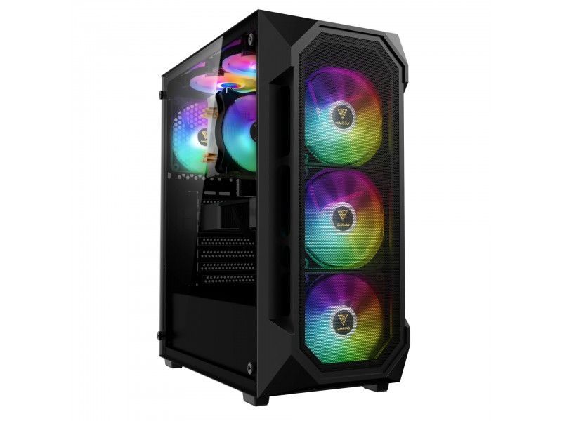 Gamdias кутия Case ATX - AURA GC1 Elite - Mesh, RGB, Tempered Glass