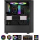 Gamdias водно охлаждане Water Cooling 120mm - AURA GL120 v2 Black - aRGB