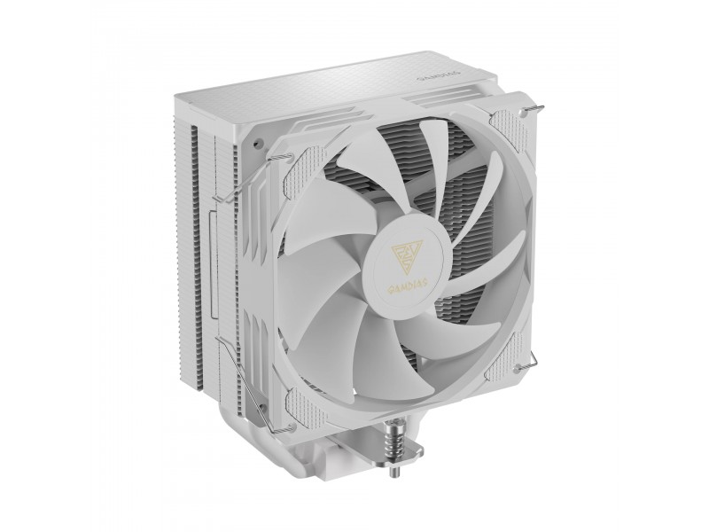 Gamdias охладител CPU Cooler - BOREAS E2 410 White - LGA1700/AM5