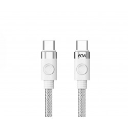 Orico кабел Cable USB C-to-C PD 60W Charging 1.0m White - CDX-60CC-WH