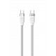 Orico кабел Cable USB C-to-C PD 60W Charging 1.0m White - CDX-60CC-WH