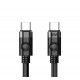 Orico кабел Cable USB C-to-C PD 60W Charging 1.0m Black - CDX-60CC-BK
