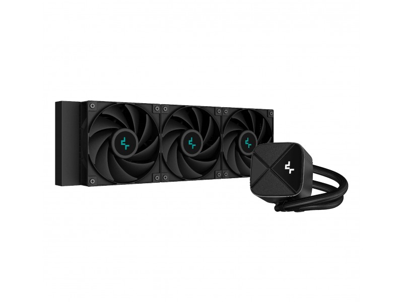 DeepCool водно охлаждане Water Cooling LS720S Zero Dark - LGA1700/AM5