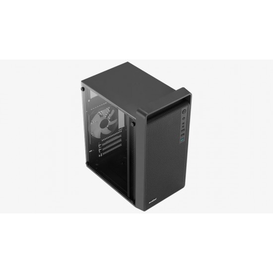 AeroCool кутия Case mATX - CS-109-G-BK-v1 - FRGB, Tempered Glass
