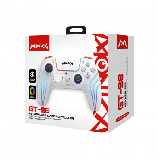 Marvo геймпад Gamepad Monka Contra GT-96 - PS4, RGB, Wireless, Vibration