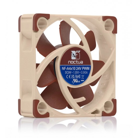 Noctua Вентилатор Fan 40x40x10mm 24V - NF-A4x10-24V-PWM