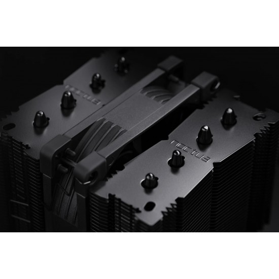 Noctua Охладител CPU Cooler NH-D9L chromax.black - LGA1851/1700/1200/AM5