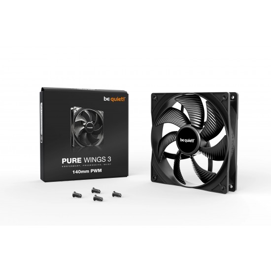 be quiet! вентилатор Fan 140mm - Pure Wings 3 140mm PWM