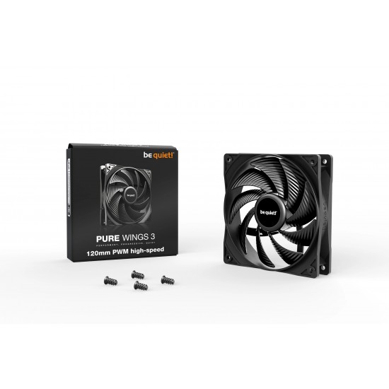 be quiet! вентилатор Fan 120mm - Pure Wings 3 120mm PWM high-speed