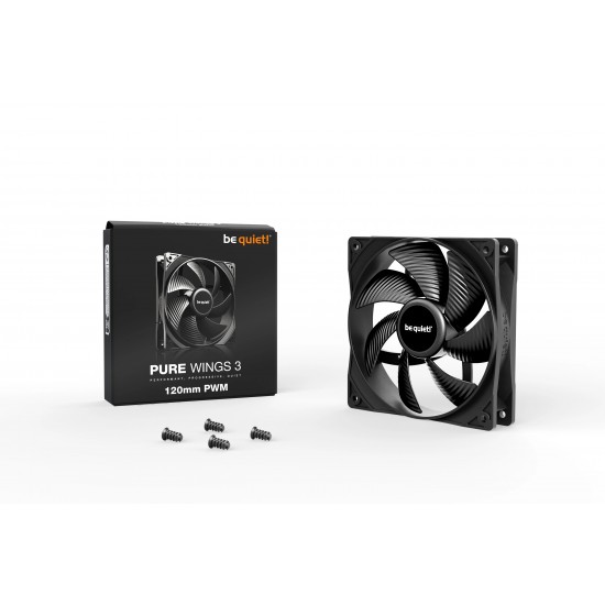 be quiet! вентилатор Fan 120mm - Pure Wings 3 120mm PWM