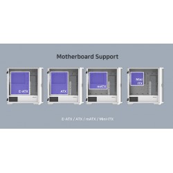 Zalman кутия Case EATX - Z10 DUO White - Mesh/Tempered Glass Zalman кутия Case EATX - Z10 DUO White - Mesh/Tempered Glass