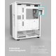 Zalman кутия Case ATX - I3 NEO White - RGB, Mesh