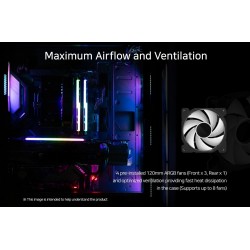 Zalman кутия Case ATX - I3 NEO TG Black - aRGB, Tempered Glass Zalman кутия Case ATX - I3 NEO TG Black - aRGB, Tempered Glass