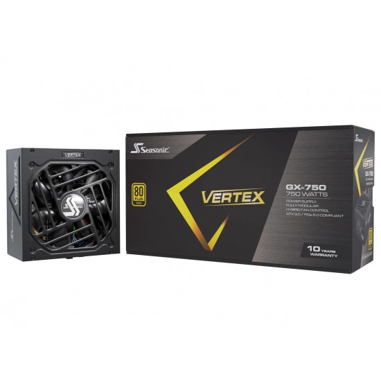 Seasonic захранване PSU ATX 3.0 750W Gold - VERTEX GX-750 - 12751GXAFS