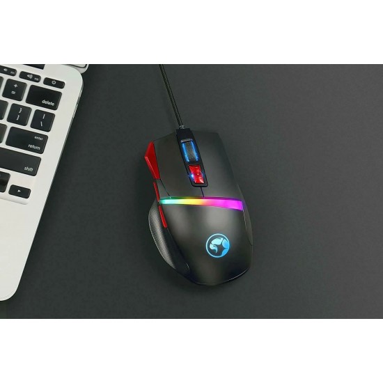 Marvo геймърска мишка Gaming Mouse G944 RGB - 12000dpi, programmable, 1000Hz