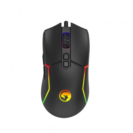 Marvo Геймърска мишка Gaming Mouse M655 RGB - 12000dpi, 7 programmable buttons, 1000Hz
