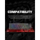 Marvo Геймърски комплект Gaming COMBO CM372 3-in-1 - Mechanical Keyboard, Mouse, Mousepad