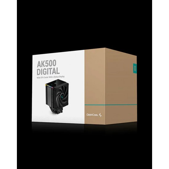 DeepCool охладител за процесор CPU Cooler - AK500 Digital - LGA1700/AM5