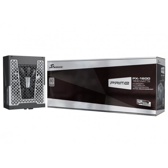 Seasonic захранване PSU ATX 3.0 1600W Platinum PCIe Gen 5 - PRIME PX-1600 - SSR-1600PD2