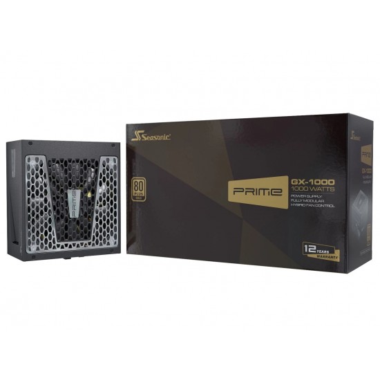 Seasonic Захранване PSU 1000W Gold, Modular - PRIME GX-1000 - SSR-1000GD