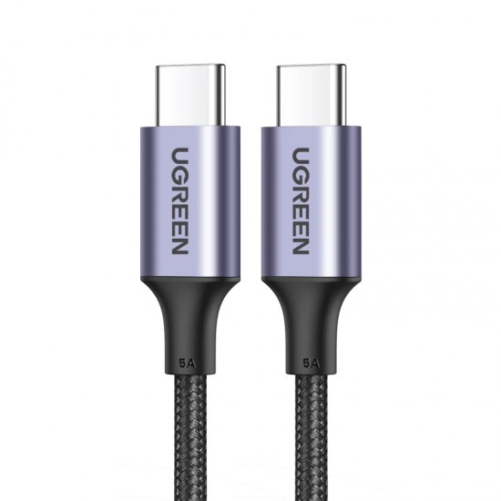 Ugreen кабел USB 2.0 Type-C M/M US316, 100W, 5A, 3m - 90120