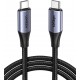 Ugreen кабел USB3.1 Type-C Gen2 M/M US355, 10Gbps, 100W, 5A, 1m - 80150