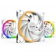 be quiet! комплект вентилатори Fan Pack 3-in-1 3 x 140mm - LIGHT WINGS White 140mm PWM high-speed Triple-Pack