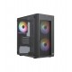 AeroCool кутия Case mATX - Hexform-G-BK-v2 - 3 fans included