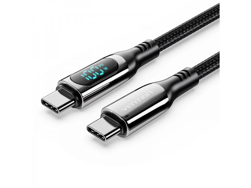 Vention кабел USB2.0 Type-C/Type-C 100W 1.2m - TAYBAV