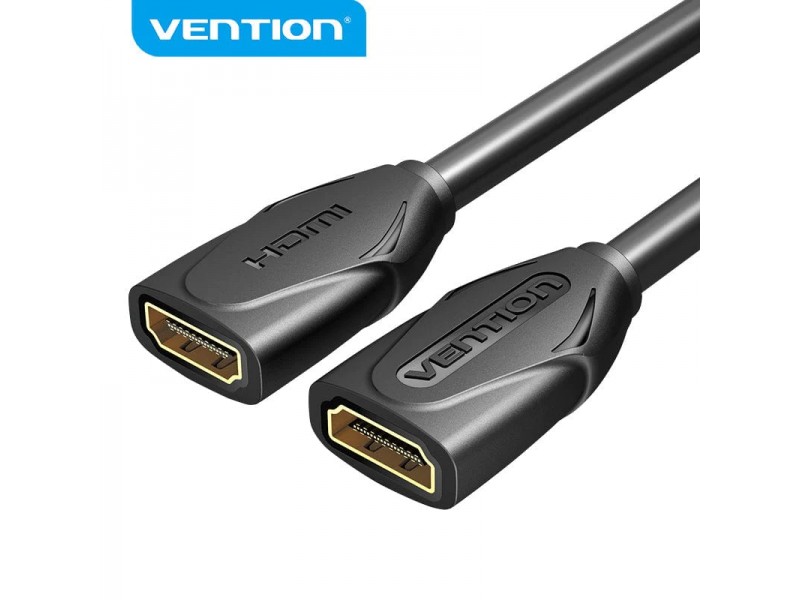 Vention удължителен кабел HDMI v2.0 extension Cable Female to Female 0.5M Black, Gold - AAXBD